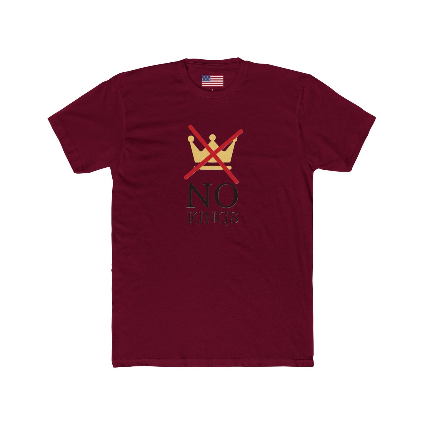 No Kings T-Shirt | Anti-Tyranny Democracy Tee | Political Protest Gift | Unisex