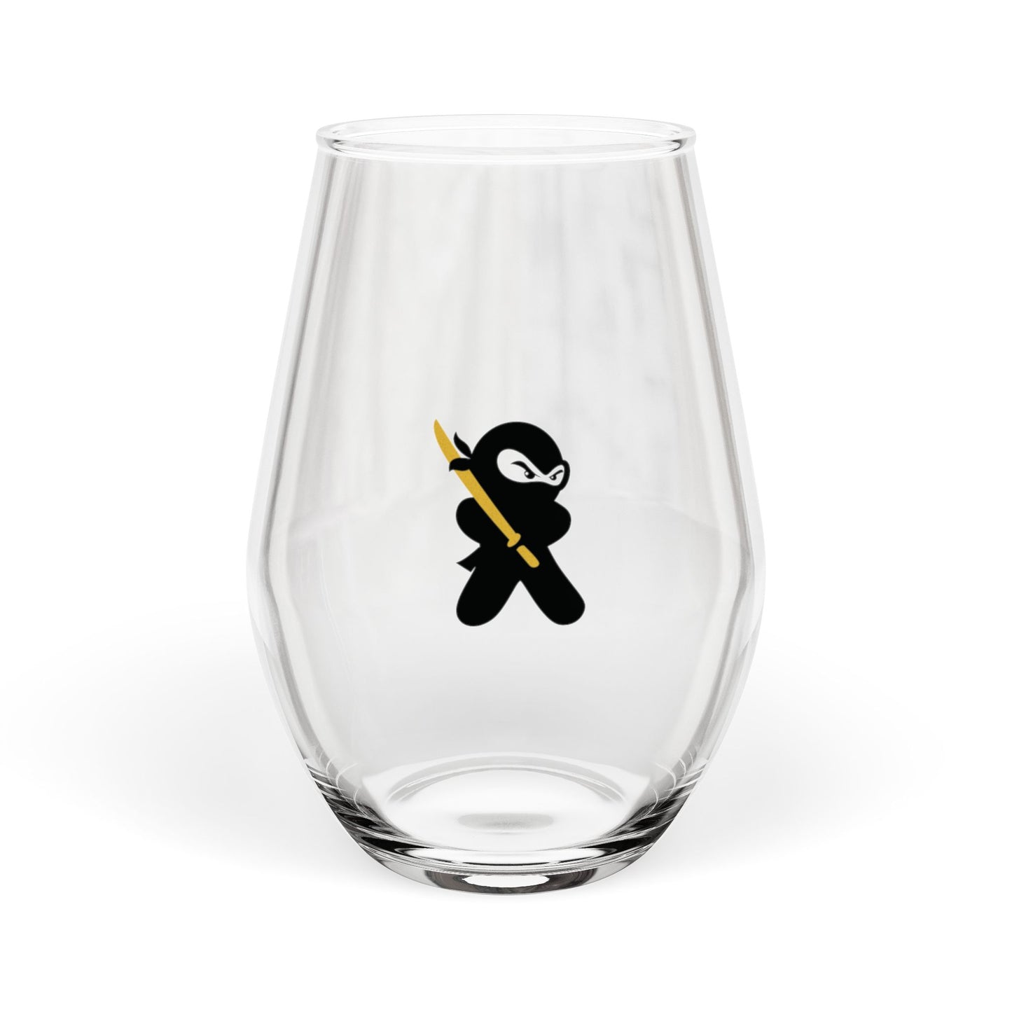 Ninja Stemless Wine Glass 11.75oz – Japan-Inspired Barware | Japanese Culture Gift | Wine Lover Gift