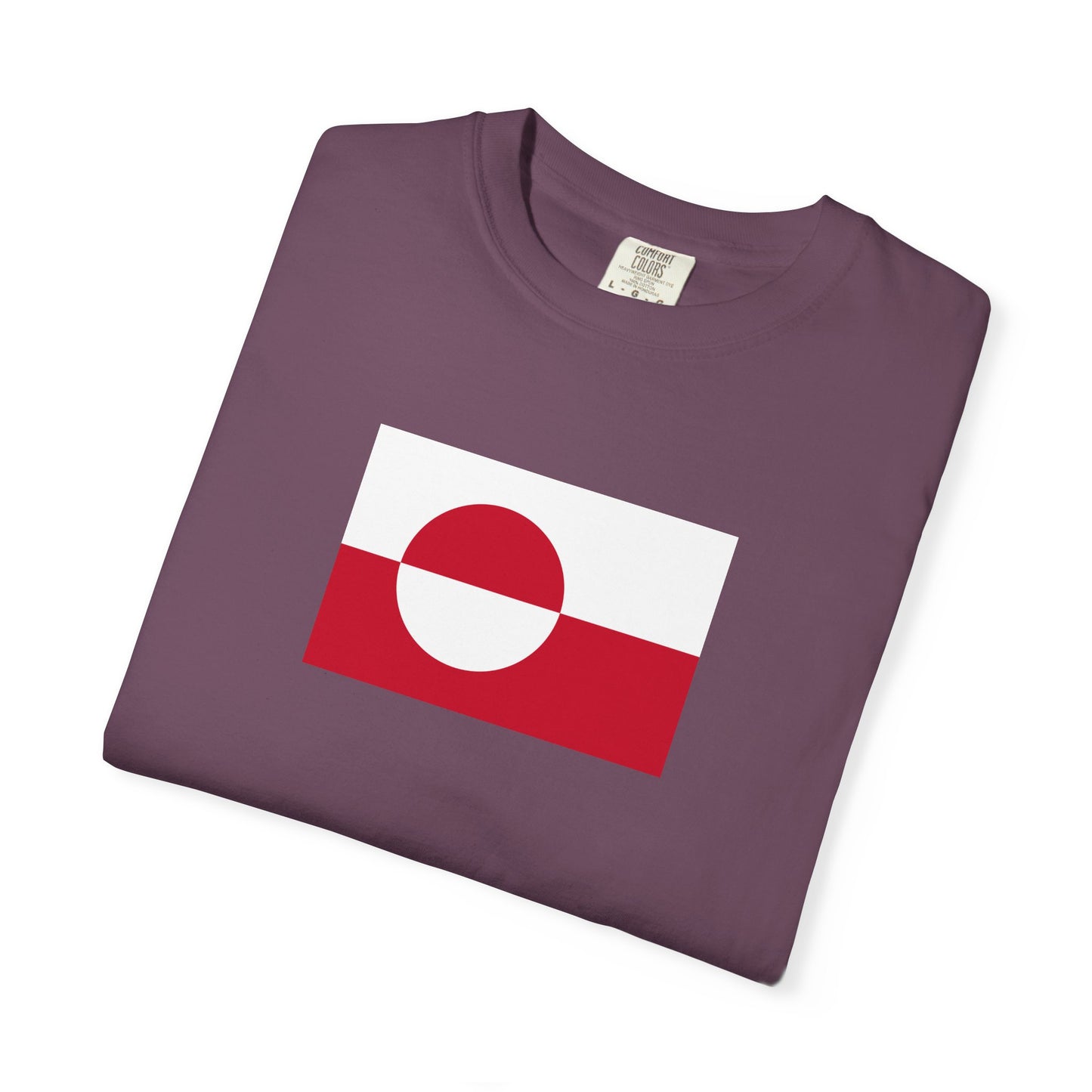 Greenland Flag, Unisex Garment-Dyed T-shirt, Freedom Tee by TokyoBill