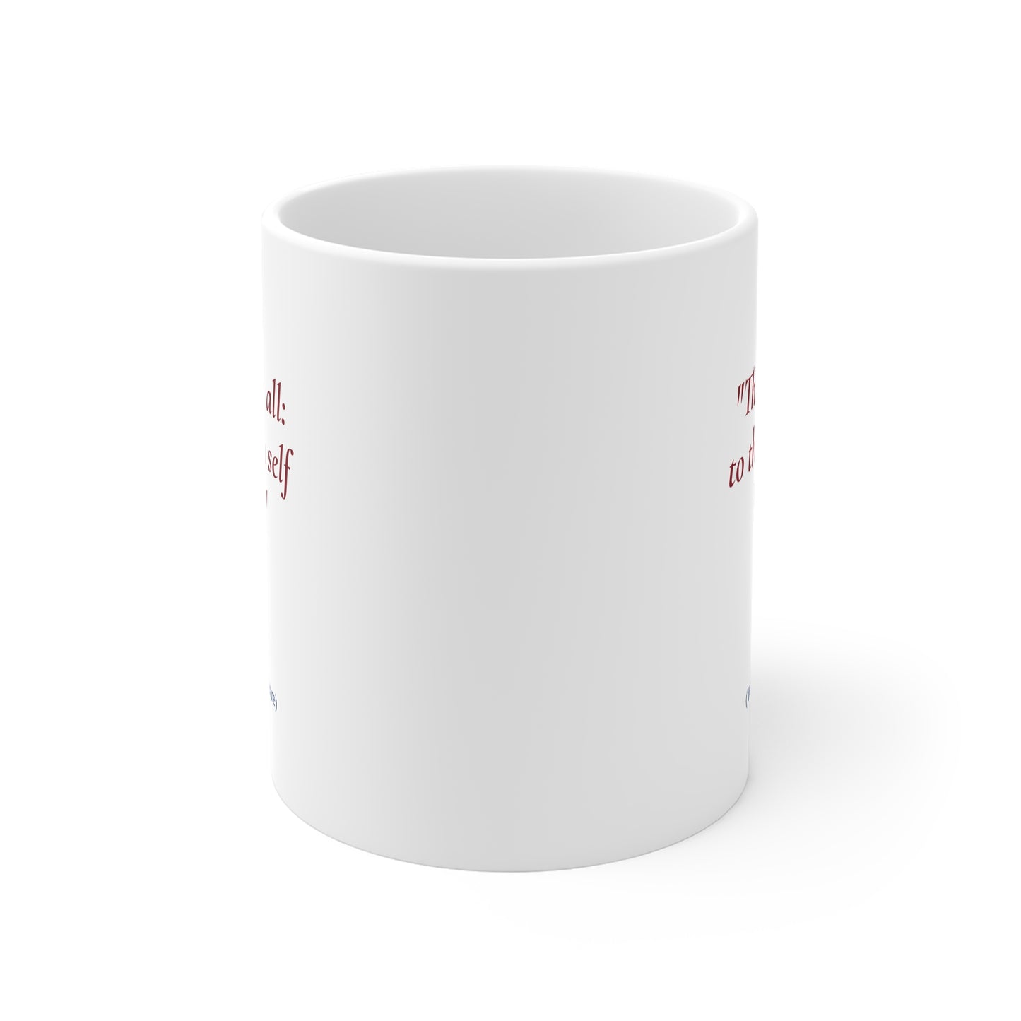 William Shakespeare Quote Coffee Mug 11oz Ceramic Classic Literature Gift