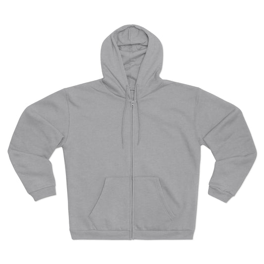 Unisex Zip-Up Hoodie with Ninja on back, by TokyoBill