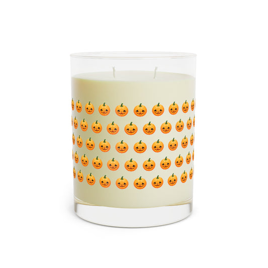 Multi-Jack O'Lantern Halloween Pumpkin Spice Scented Candle, by TokyoBill