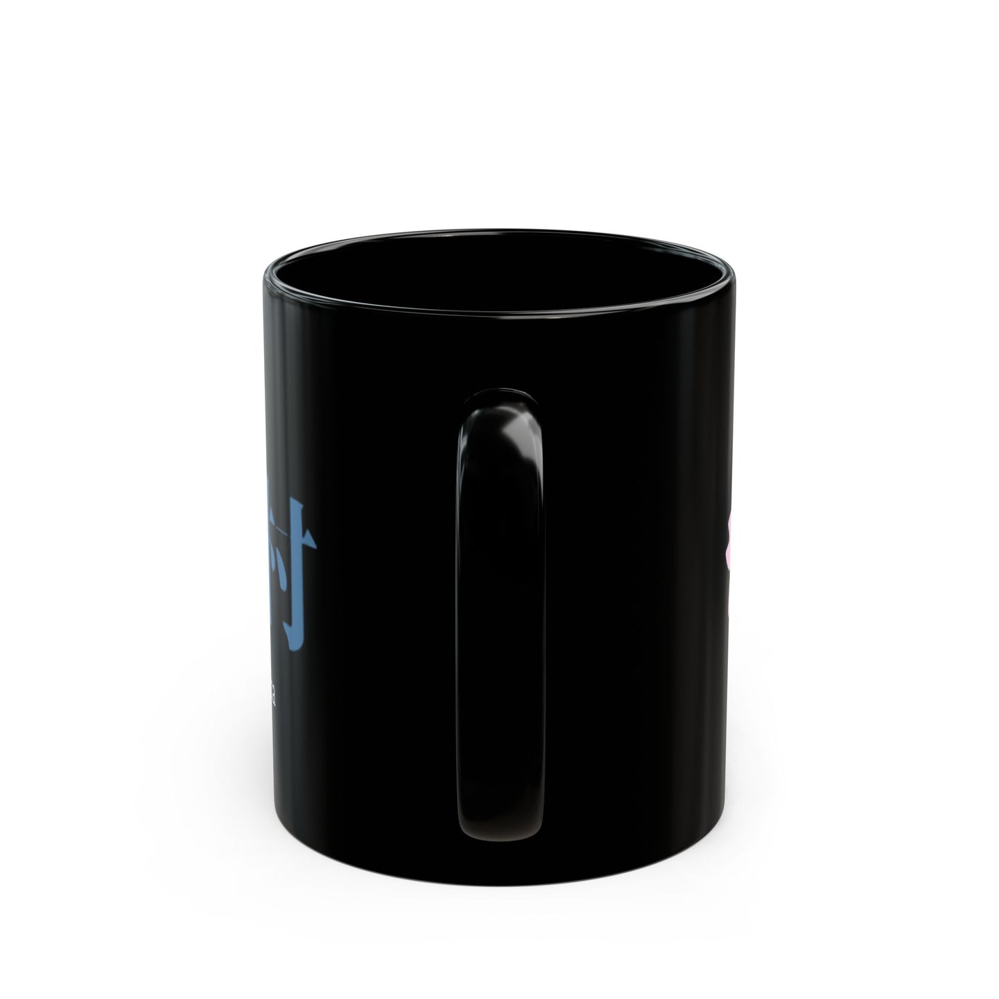 Japanese name 'Kimura' black coffee mug, by TokyoBill