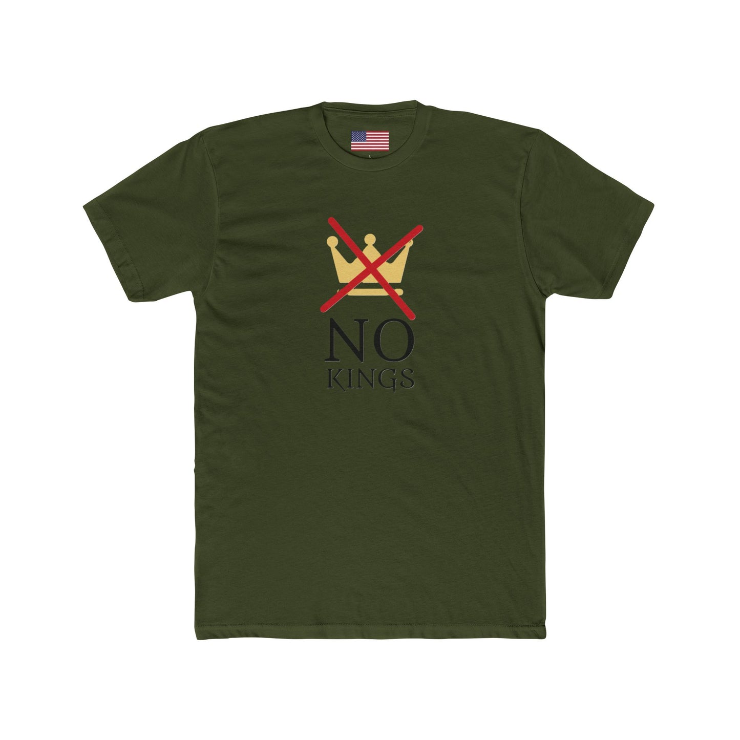 No Kings T-Shirt | Anti-Tyranny Democracy Tee | Political Protest Gift | Unisex