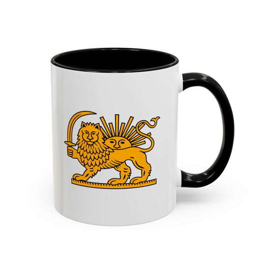 Persian Lion and Sun Mug | Accent Coffee Mug by TokyoBill