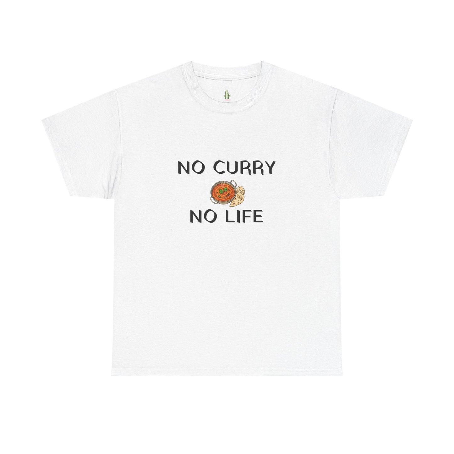 No Curry No Life tee | Funny food T-shirt