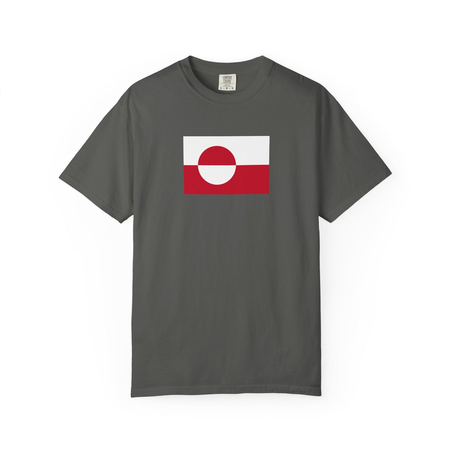 Greenland Flag, Unisex Garment-Dyed T-shirt, Freedom Tee by TokyoBill