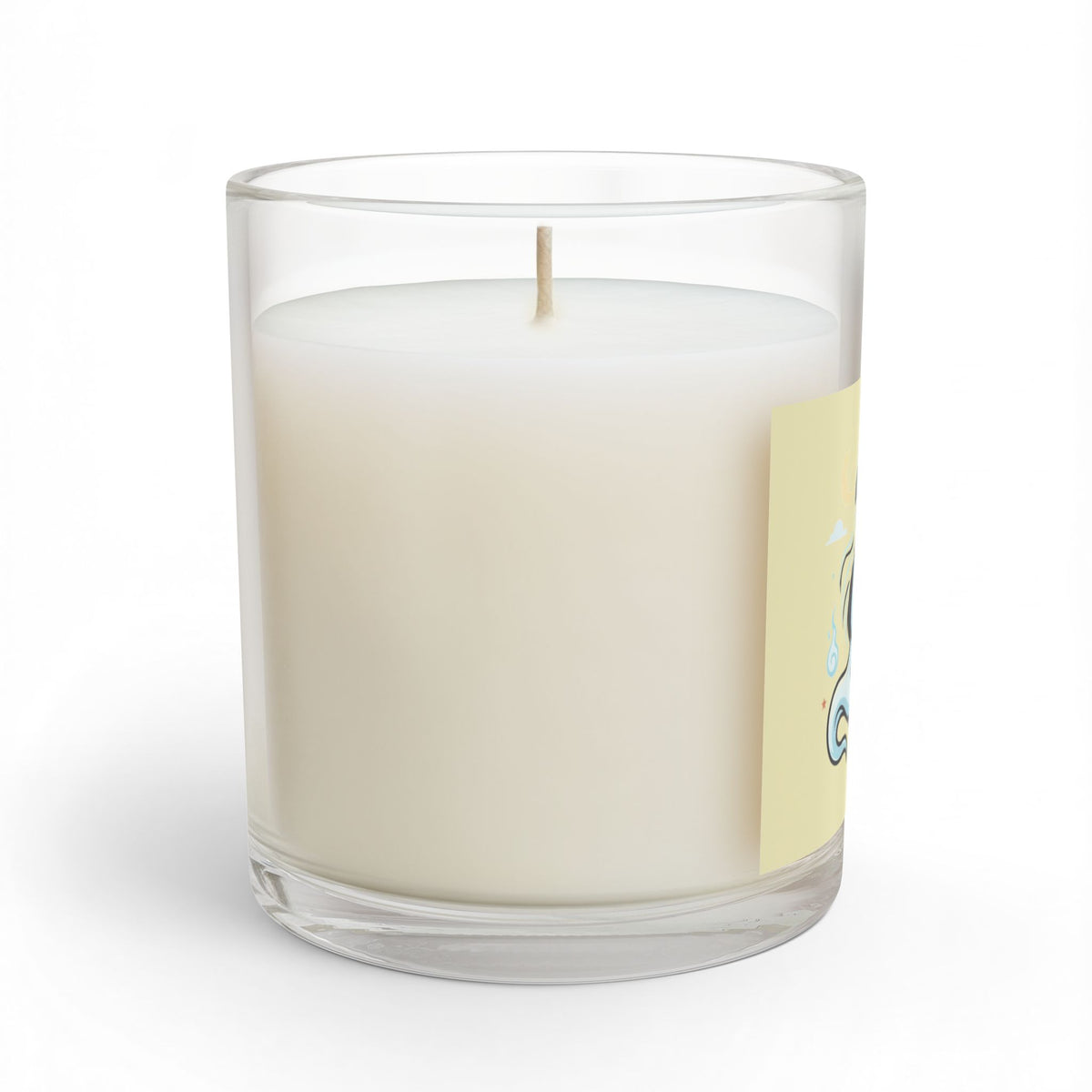 Spooky Japan ghost, Halloween soy wax candle, long burn 55-70 hours, 11oz reusable glass jar,  by TokyoBill