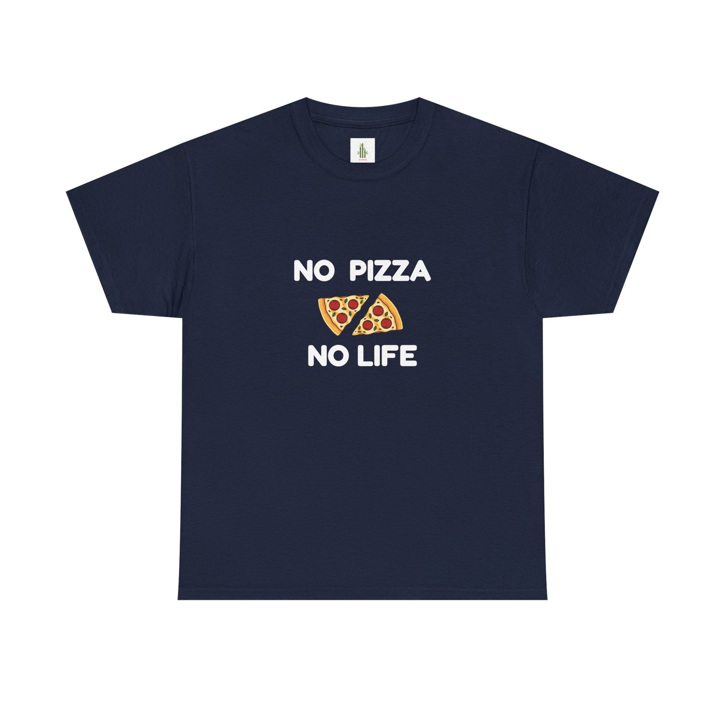 No Pizza No Life drinking tee | Funny food shirt