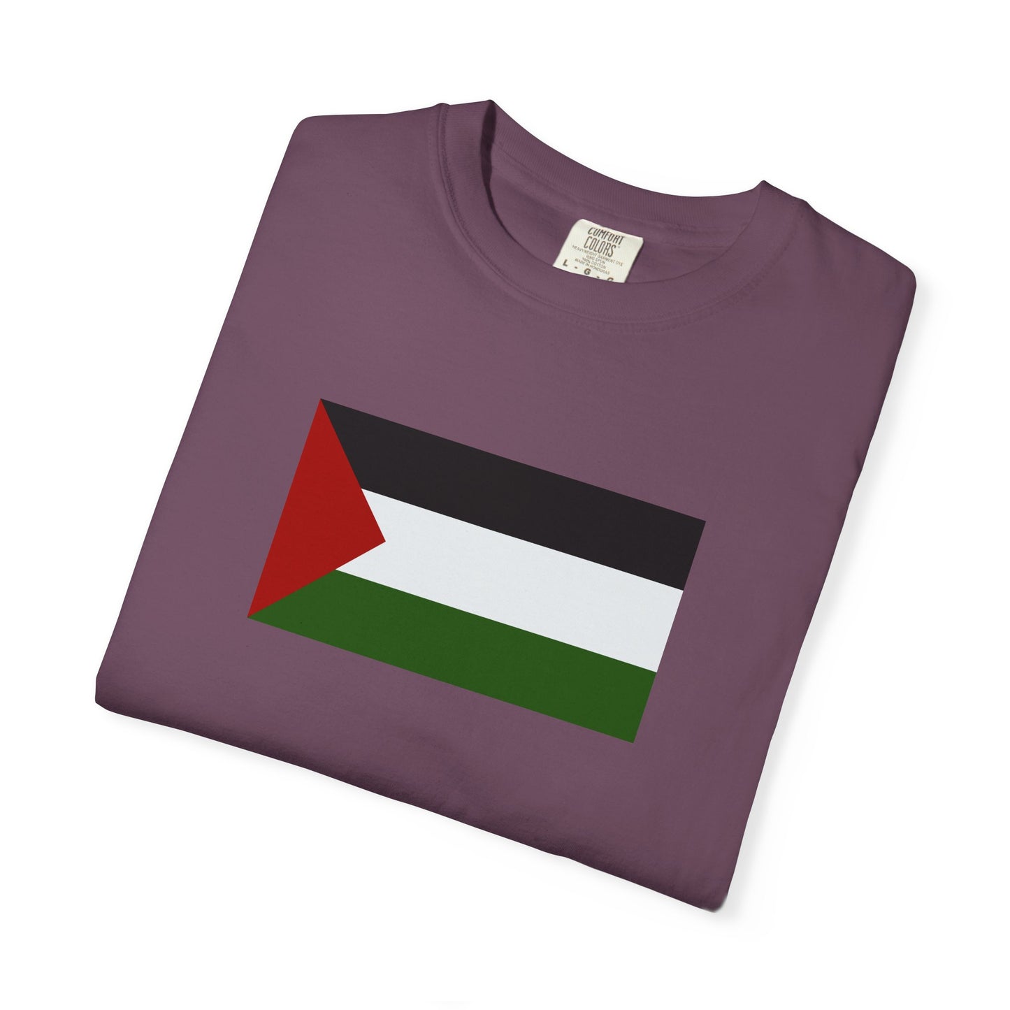 Palestinian Flag, Unisex Garment-Dyed T-shirt, Palestine Freedom Tee by TokyoBill