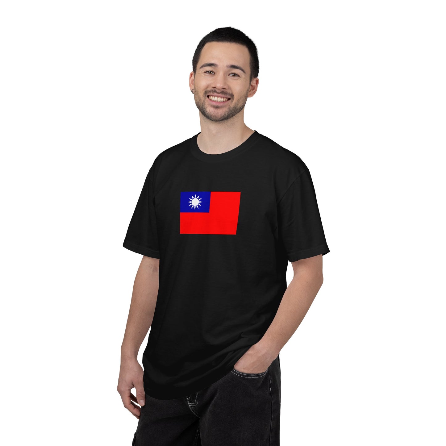 Taiwanese Flag, Unisex Garment-Dyed T-shirt, Taiwan Freedom Tee by TokyoBill