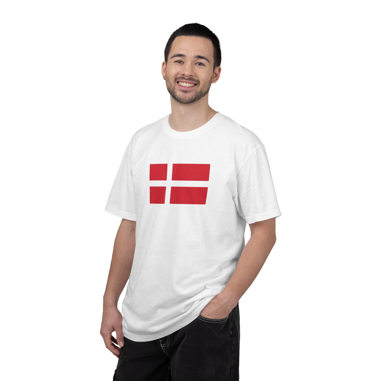 Denmark's Flag, Unisex Garment-Dyed T-shirt, Freedom Tee by TokyoBill