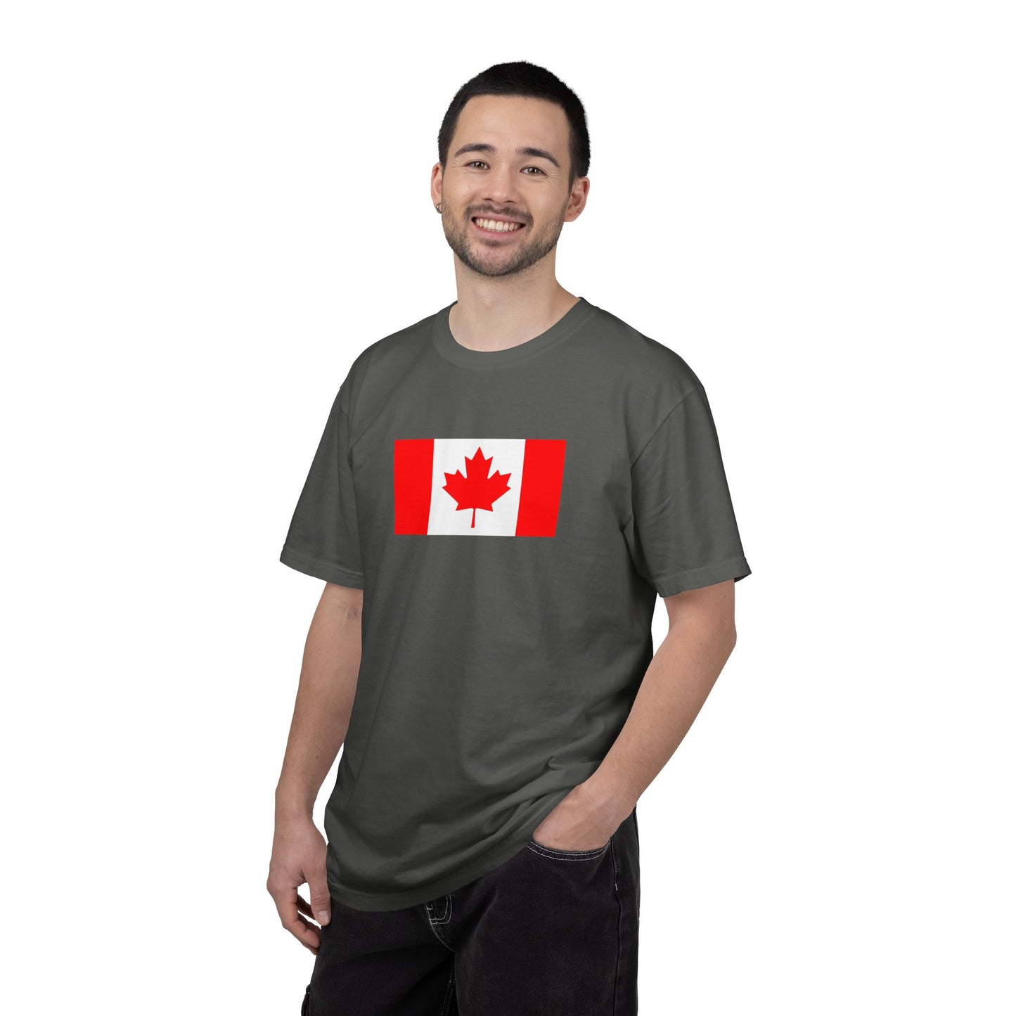 Canada Flag, Unisex Garment-Dyed T-shirt, Freedom Tee by TokyoBill