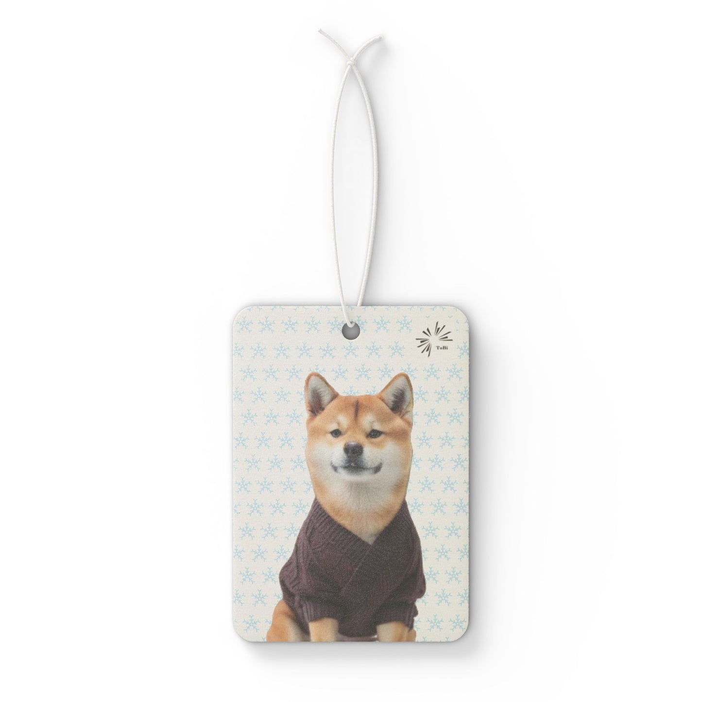 Sweater Dog Car Air Freshener, Cute Shiba Inu Fragrance, by TokyoBill