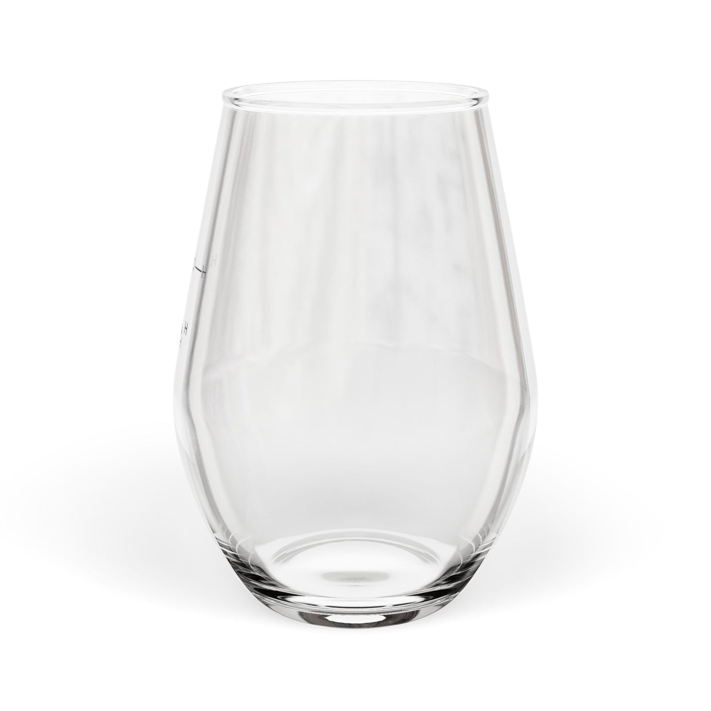 Molecule of Ethanol - 11.75oz Stemless Wine Glass by TokyoBill