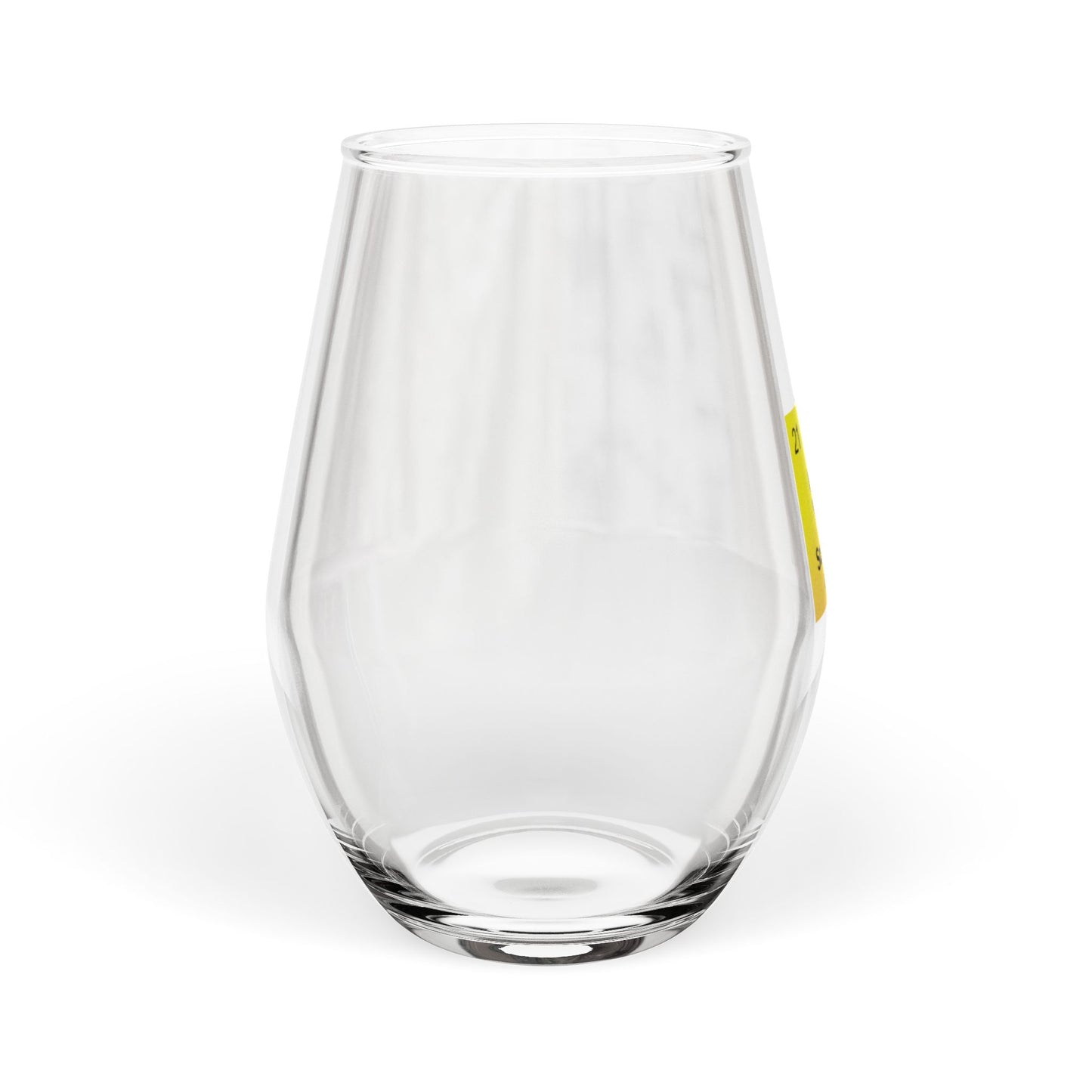 Periodic Table Stemless Wine Glass | Transition Metal Series | Science Gift