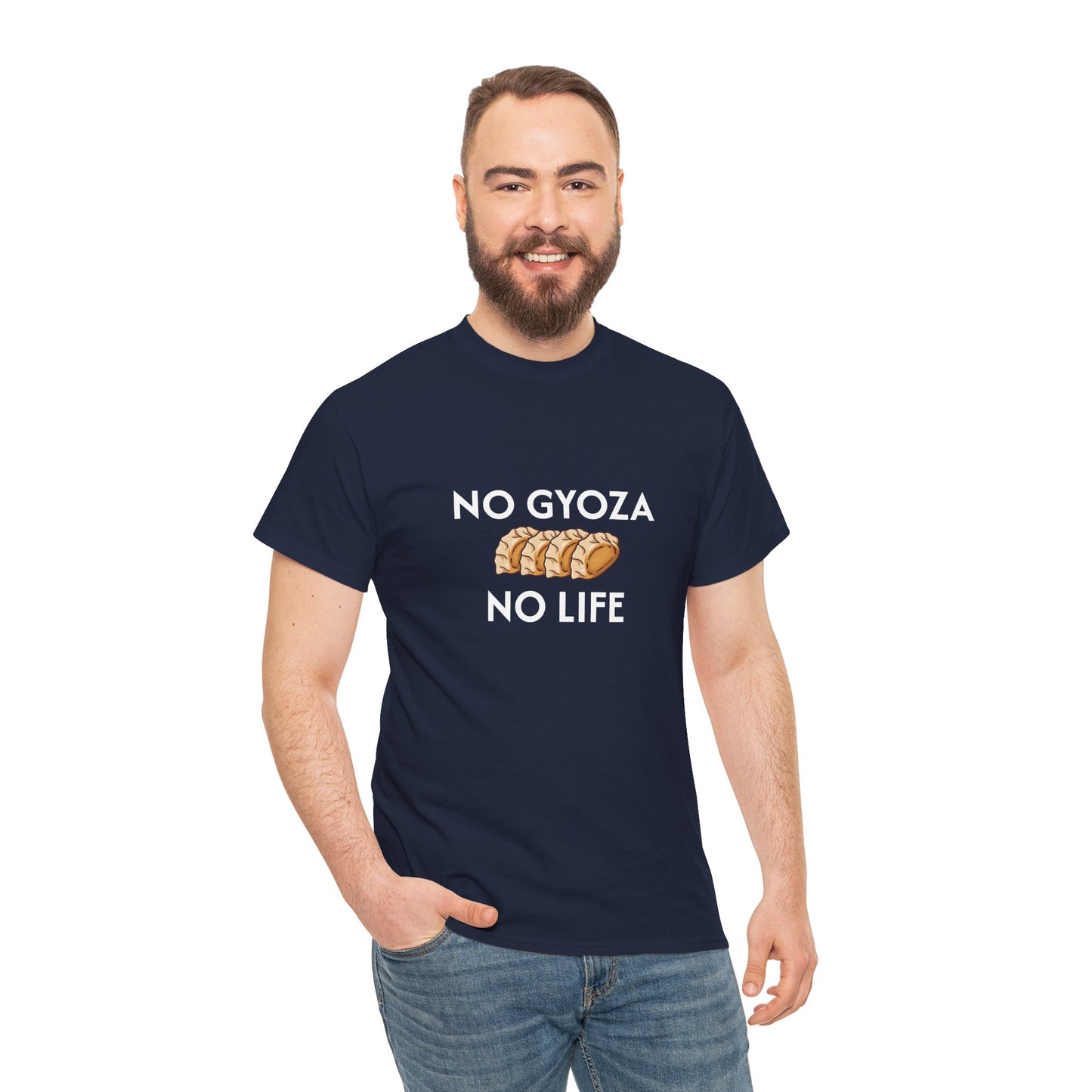 No Gyoza No Life dumplings tee | Funny food shirt