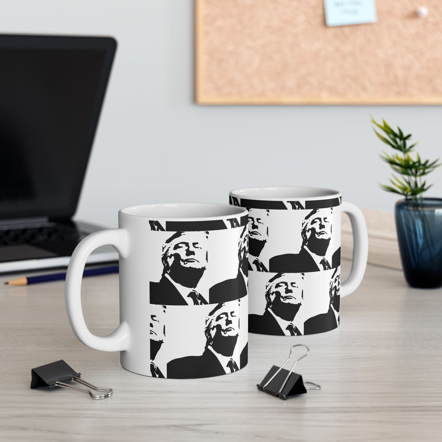 Donald Trump Multi-Portrait Coffee Mug