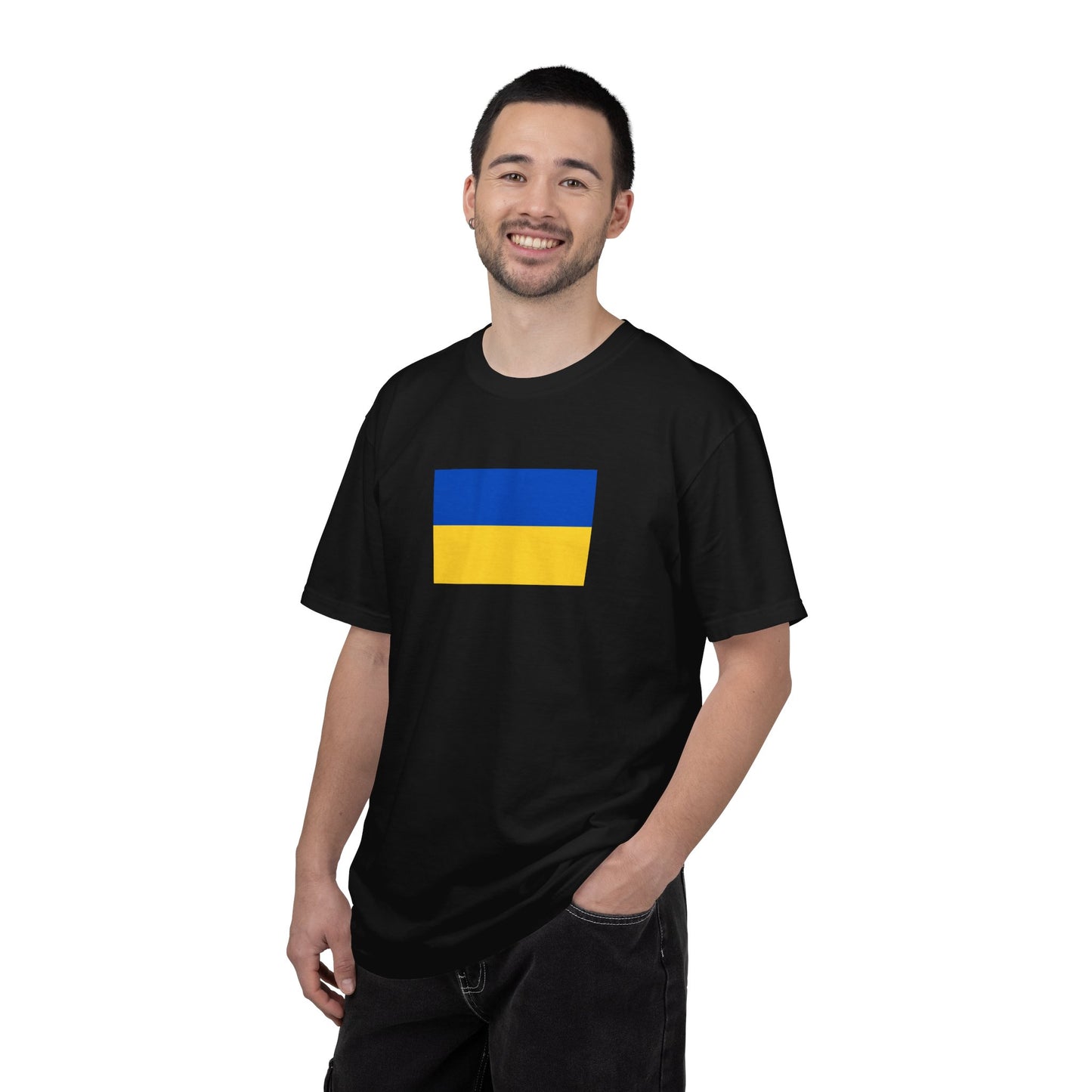 Ukraine Flag, Unisex Garment-Dyed T-shirt, Freedom Tee by TokyoBill