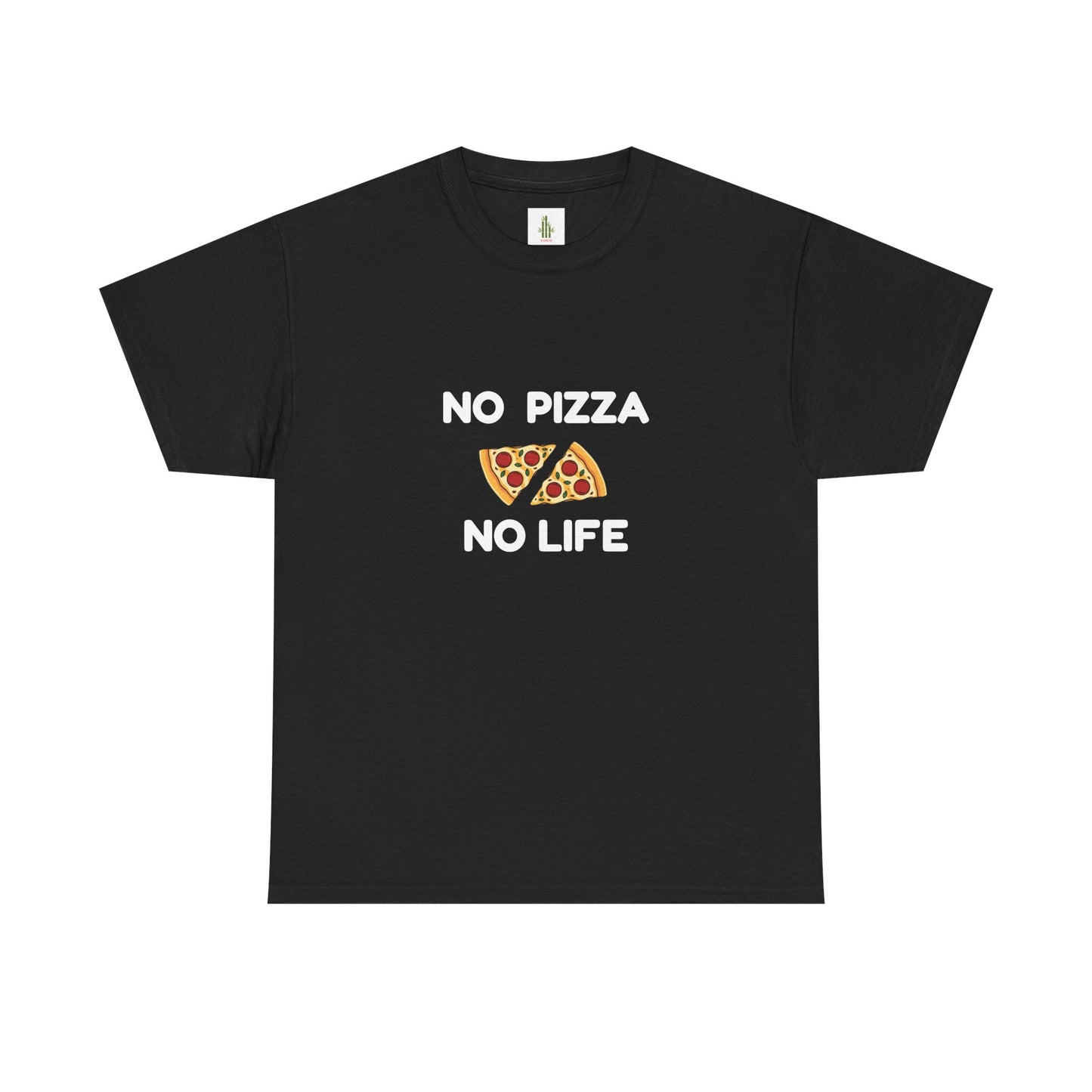 No Pizza No Life drinking tee | Funny food shirt