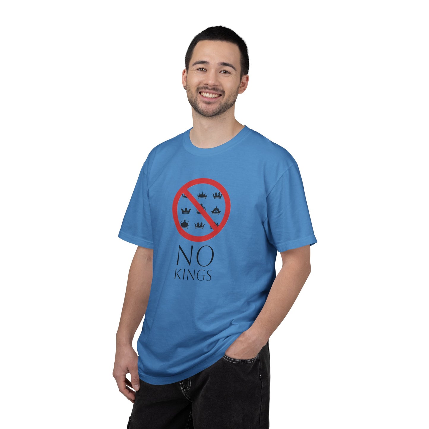 No Kings T-Shirt | Anti-Tyranny Democracy Tee | Political Protest Gift | Unisex