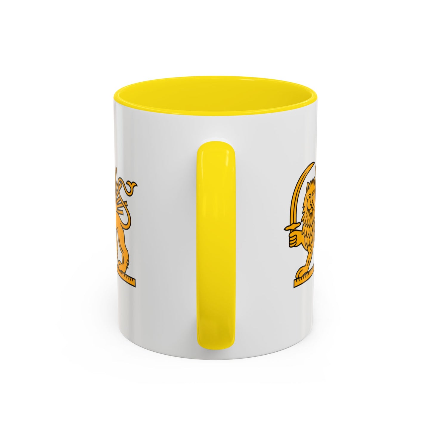 Persian Lion and Sun Mug | Accent Coffee Mug by TokyoBill