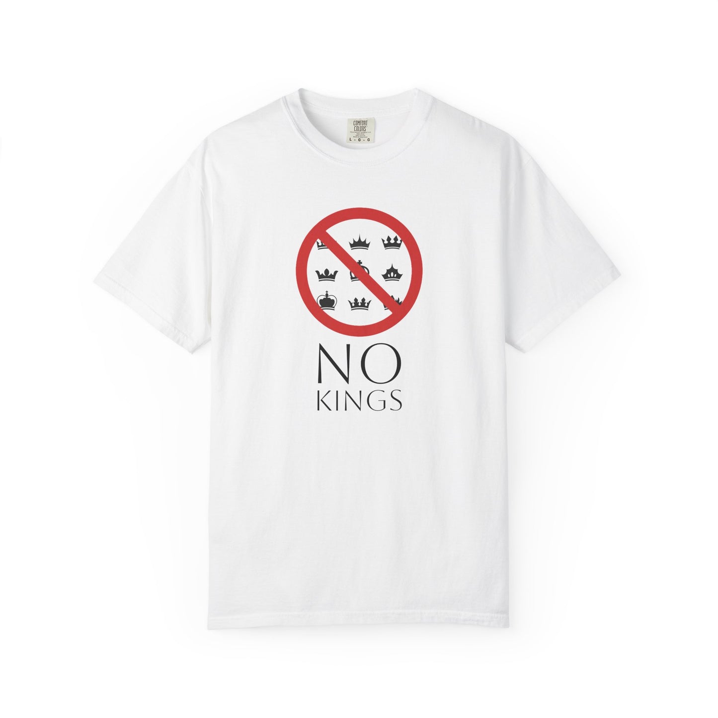 No Kings T-Shirt | Anti-Tyranny Democracy Tee | Political Protest Gift | Unisex