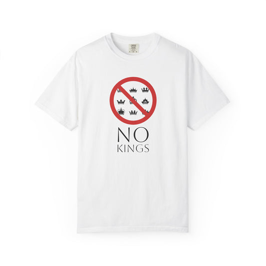No Kings T-Shirt | Anti-Tyranny Democracy Tee | Political Protest Gift | Unisex