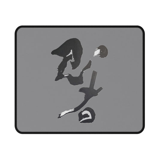 Anti-Slip Desktop Gaming Mouse Pad, Ninja Kanji Design, byTokyoBill