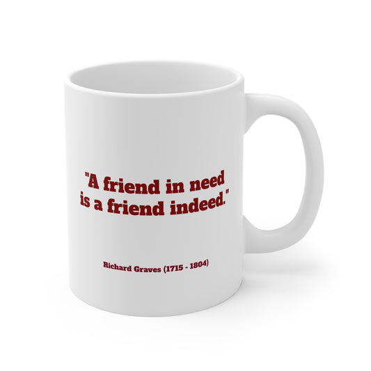 Inspirational quote Richard Graves Coffee Mug, by TokyoBill
