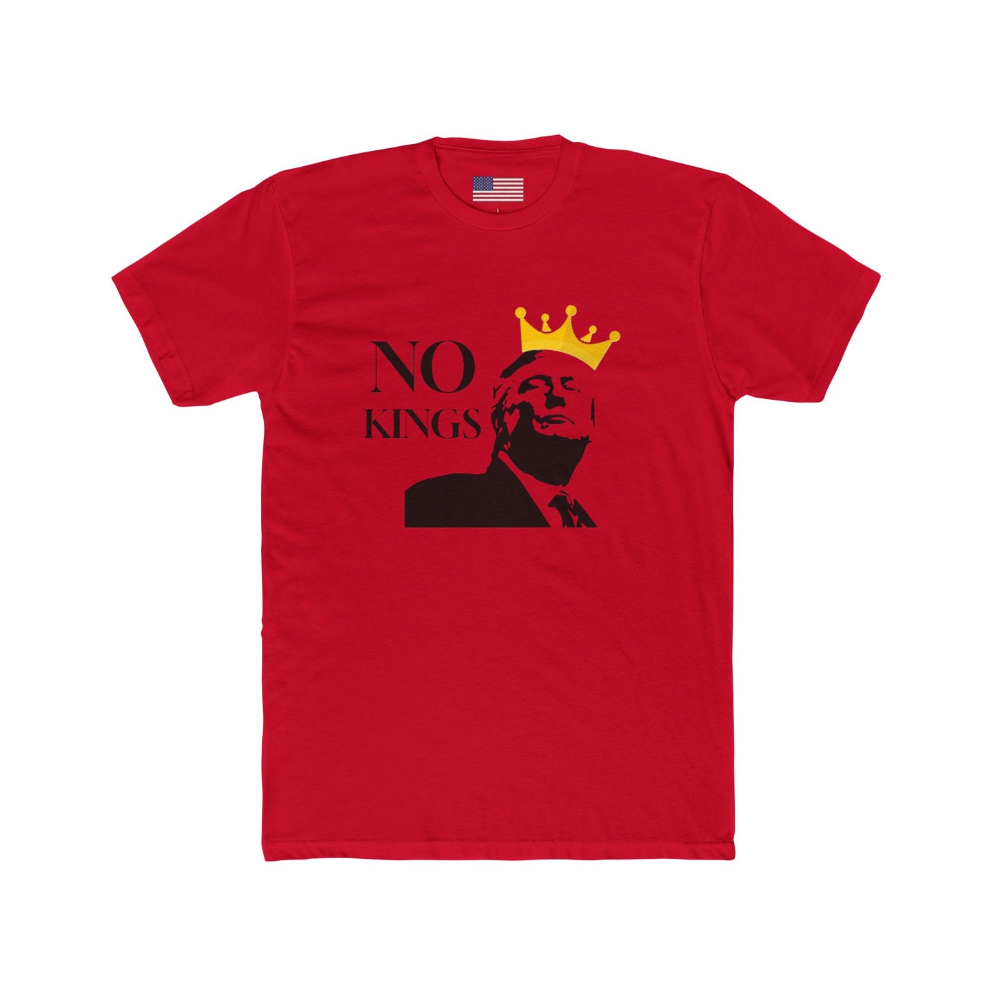 No Kings Donald Trump T-Shirt | Anti-Tyranny Democracy Tee | Political Protest Gift | Unisex
