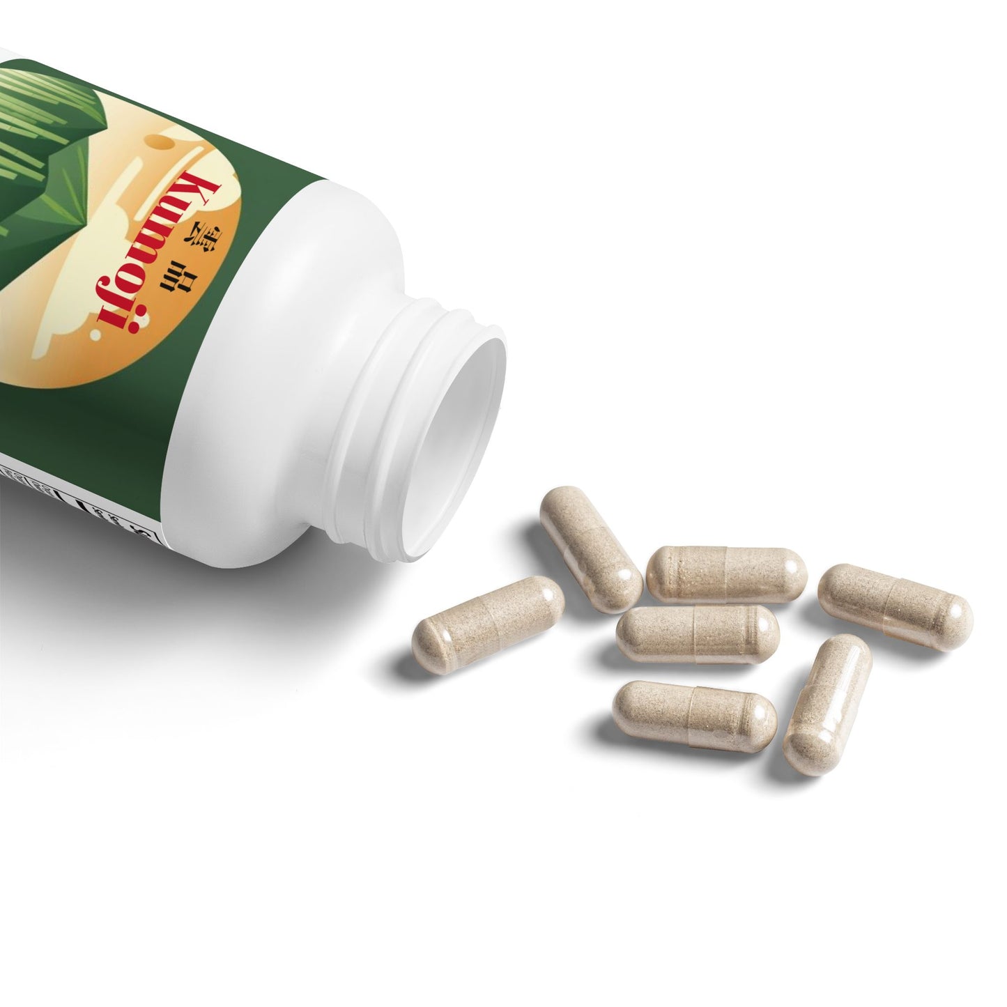 Kumoji Sea Moss Capsules – Organic Irish Moss, Burdock Root & Bladderwrack with BioPerine® | 60 Capsules | Vegan | Non-GMO | GMP Certified