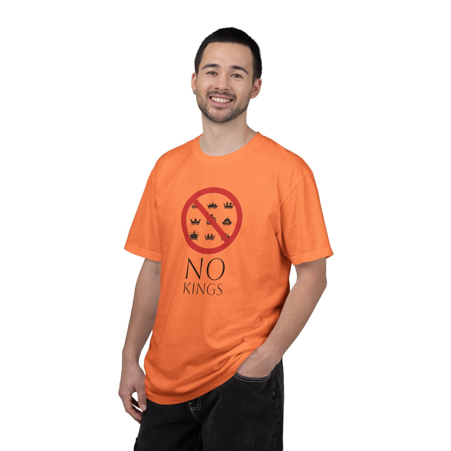 No Kings T-Shirt | Anti-Tyranny Democracy Tee | Political Protest Gift | Unisex