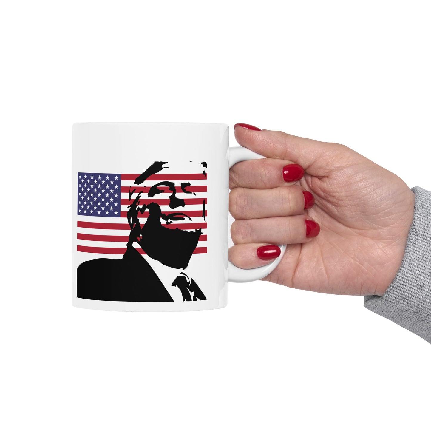 Donald Trump Patriotic Coffee Mug