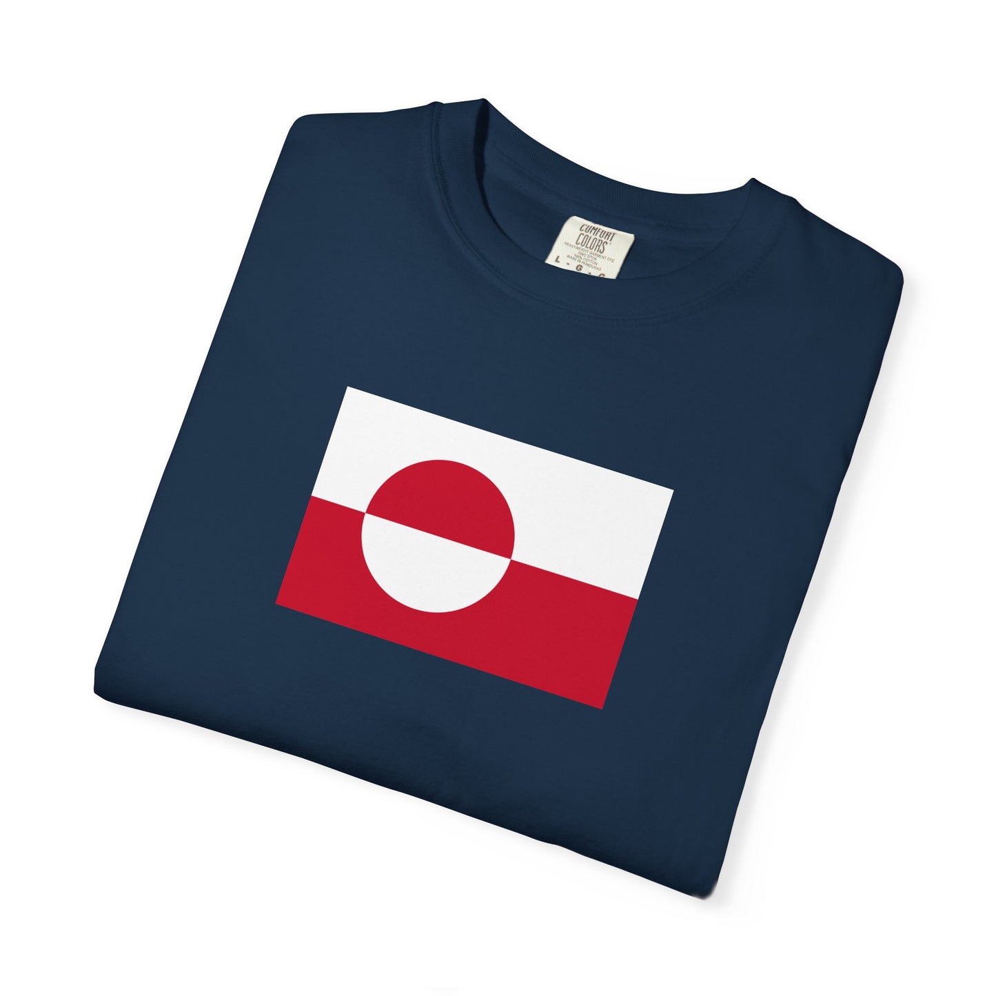 Greenland Flag, Unisex Garment-Dyed T-shirt, Freedom Tee by TokyoBill
