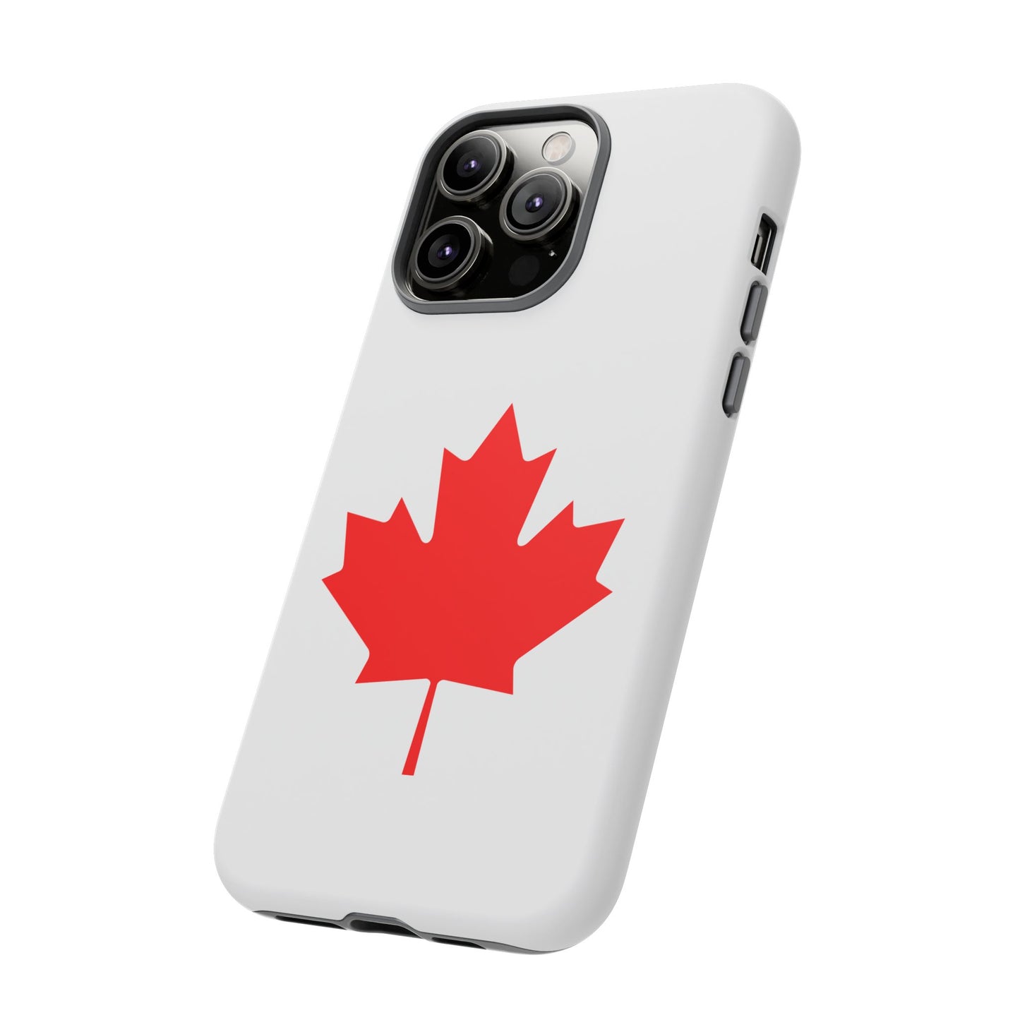 Canadian Maple Leaf iPhone Case (Tough Case model series 14) by TokyoBill