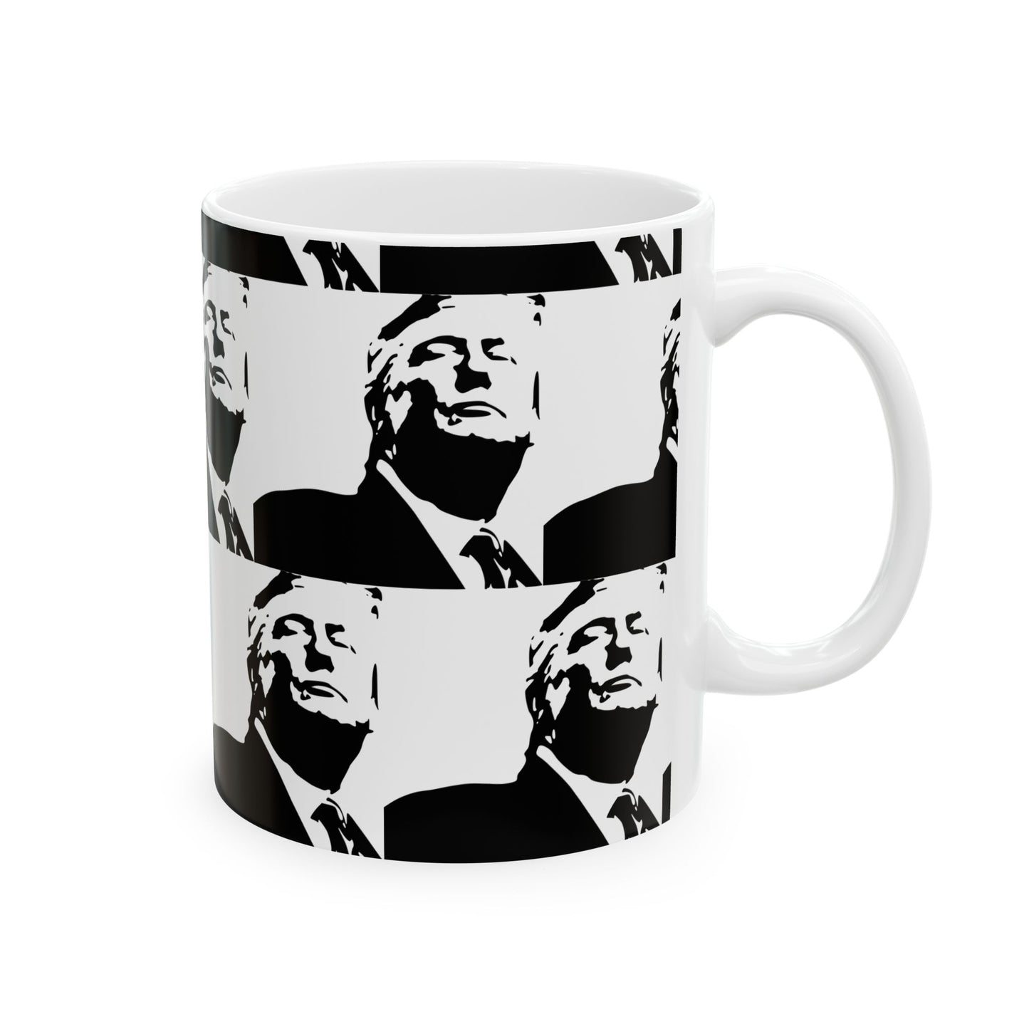 Donald Trump Multi-Portrait Coffee Mug
