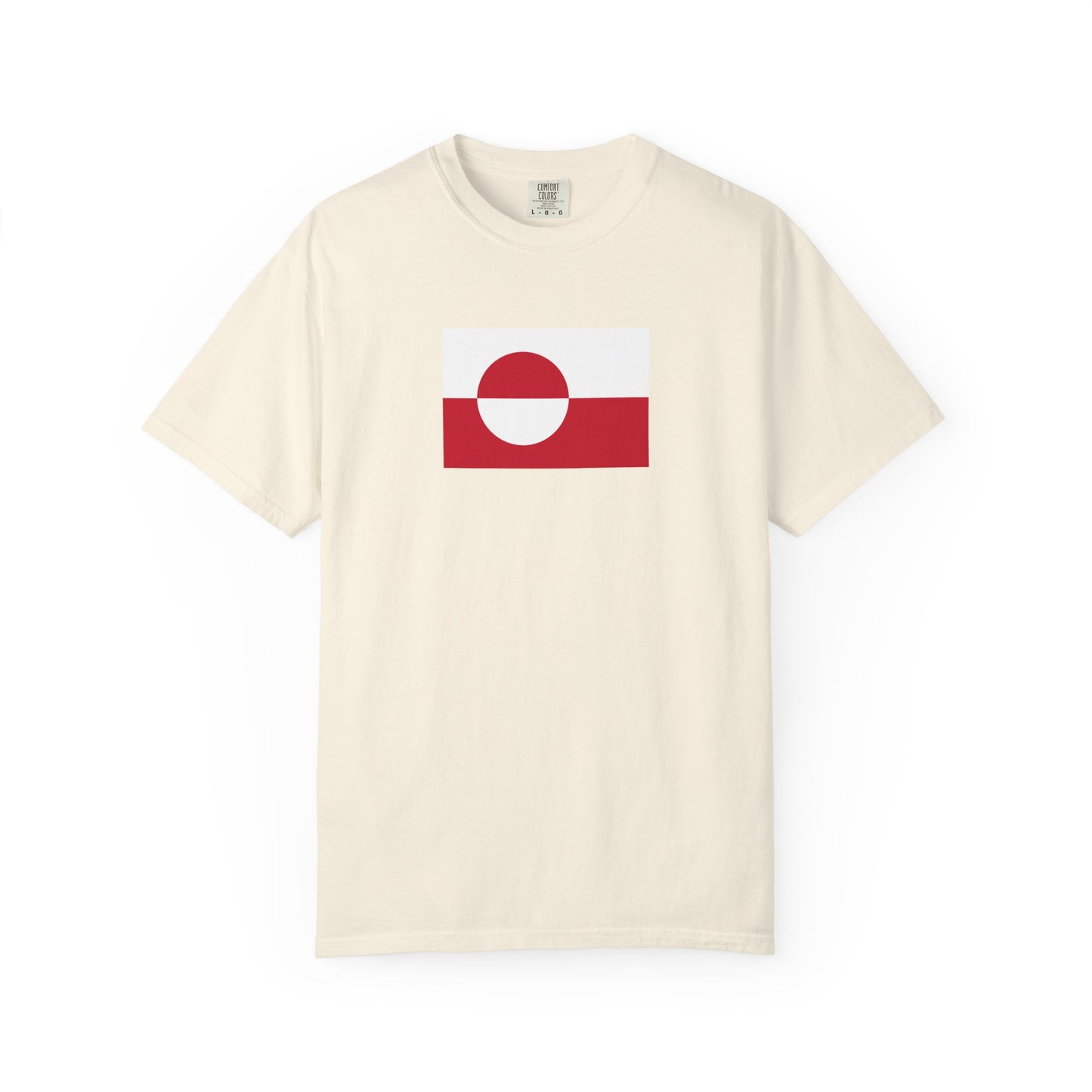 Greenland Flag, Unisex Garment-Dyed T-shirt, Freedom Tee by TokyoBill