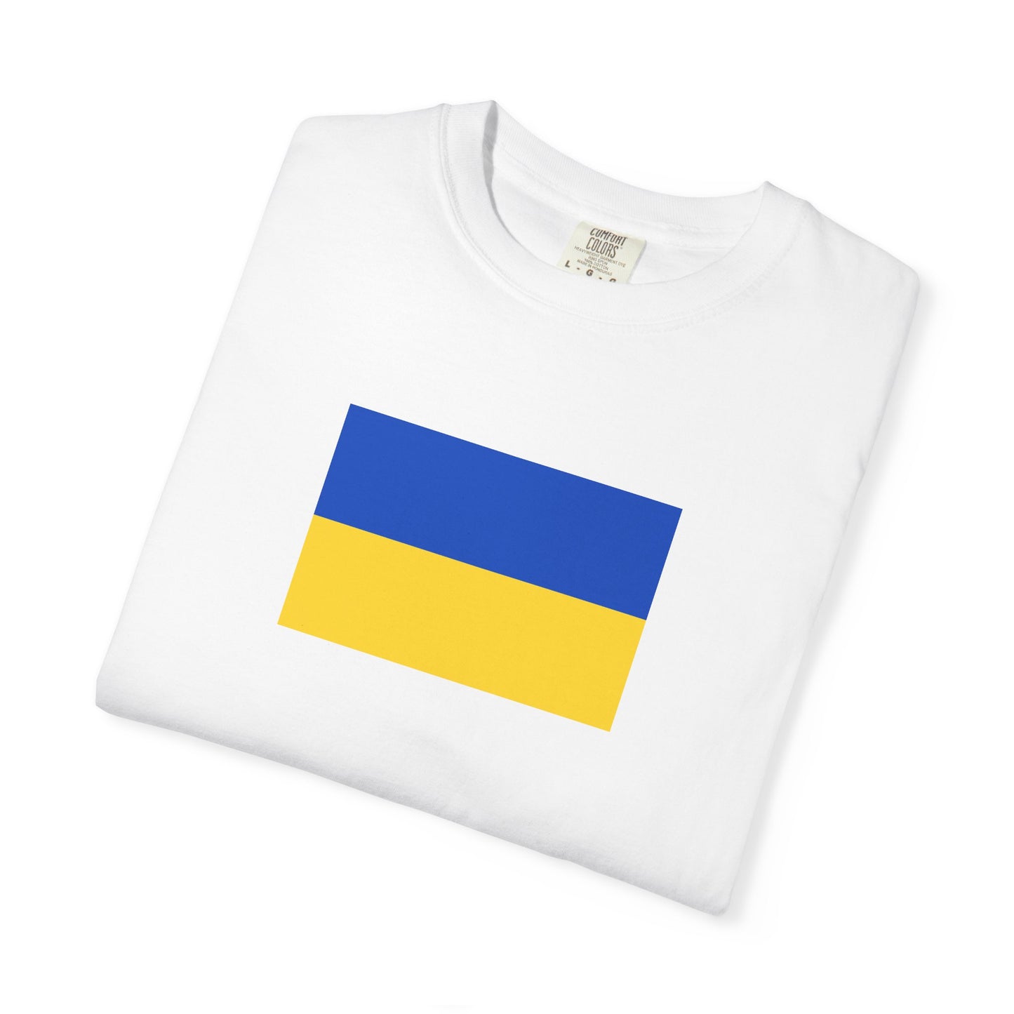 Ukraine Flag, Unisex Garment-Dyed T-shirt, Freedom Tee by TokyoBill