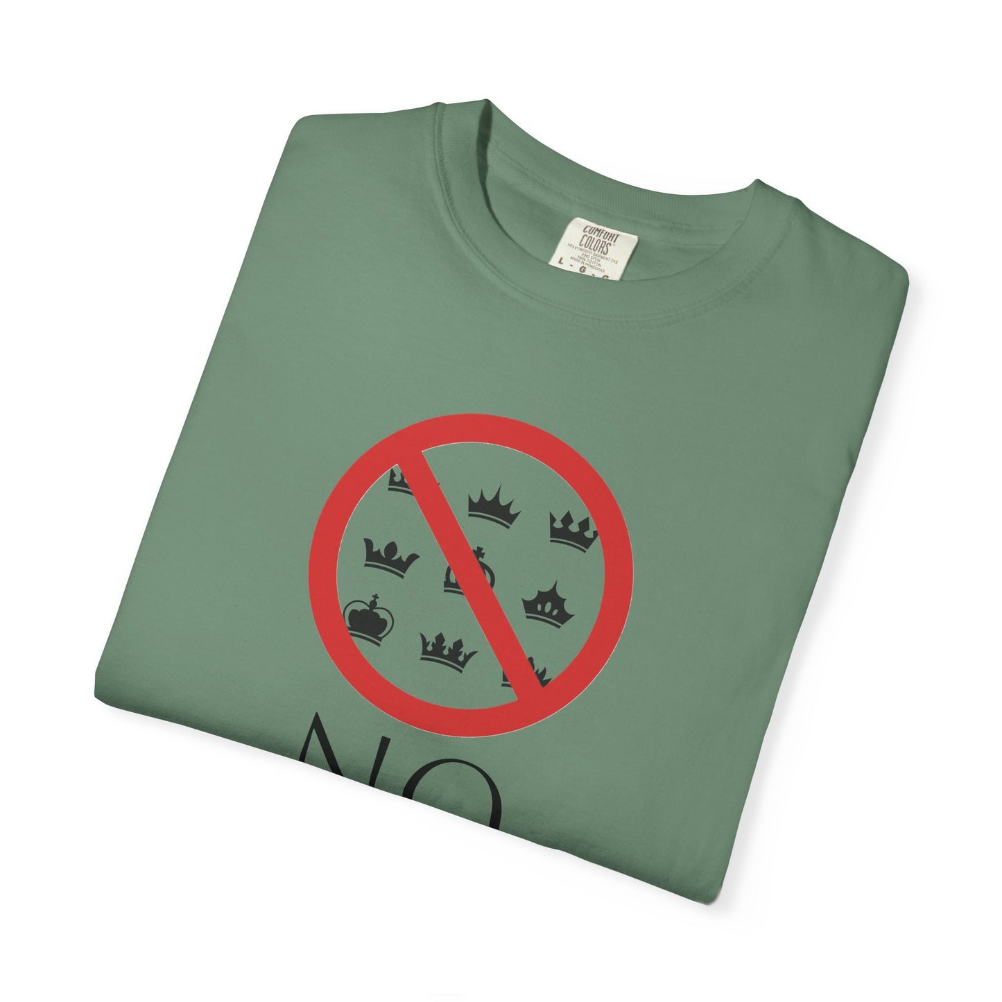 No Kings T-Shirt | Anti-Tyranny Democracy Tee | Political Protest Gift | Unisex